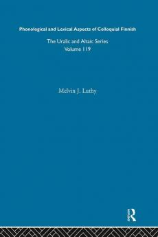 Phonological and Lexical Aspects of Colloquial Finnish