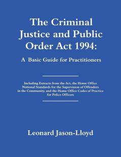 Criminal Justice and Public Order Act 1994