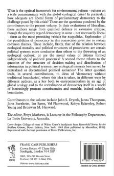 Ecology and Democracy