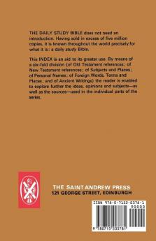 William Barclay's Daily Study Bible Index