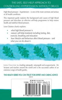 High Blood Pressure: Safe alternatives without drugs (Thorsons Natural Health)