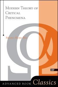 Modern Theory Of Critical Phenomena