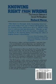 Knowing Right From Wrong: The Insanity Defense of Daniel McNaughtan