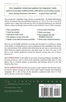 It's Never Too Late to Get Rich: The Nine Secrets to Building a Nest Egg at Any Age