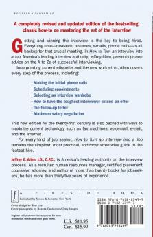 How to Turn an Interview into a Job: Completely Revised and Updated