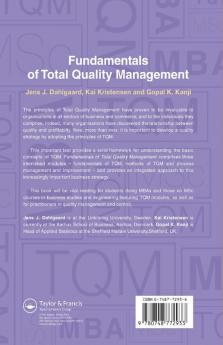 Fundamentals of Total Quality Management