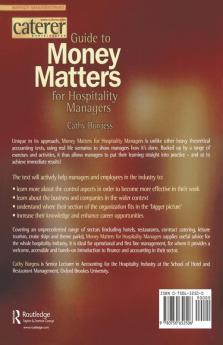 Money Matters for Hospitality Managers