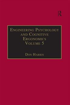 Engineering Psychology and Cognitive Ergonomics