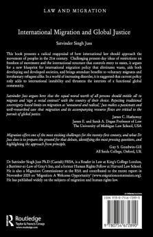 International Migration and Global Justice