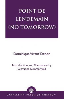 Point de lendemain (No Tomorrow)