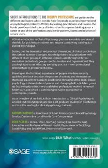 A Short Introduction to Clinical Psychology