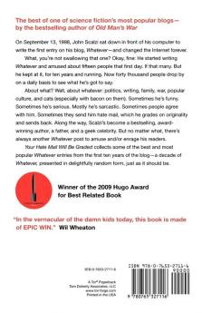 Your Hate Mail Will Be Graded: A Decade of Whatever 1998-2008