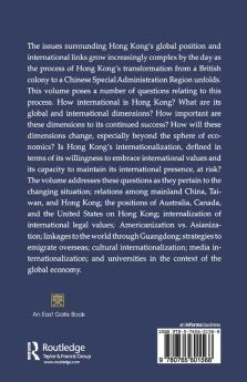 Hong Kong's Reunion with China: The Global Dimensions