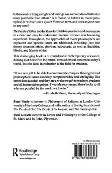 Puzzle of Ethics