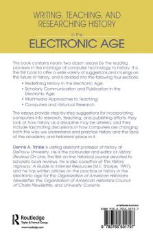 Writing Teaching and Researching History in the Electronic Age