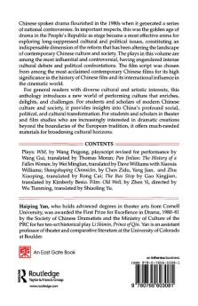 Theatre and Society: Anthology of Contemporary Chinese Drama