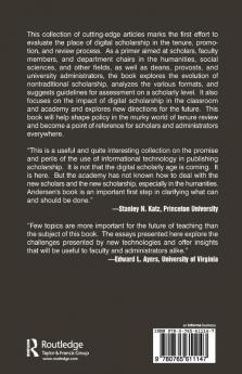 Digital Scholarship in the Tenure Promotion and Review Process