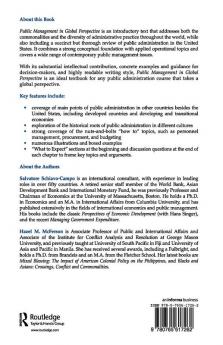 Public Management in Global Perspective