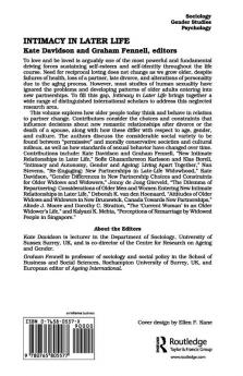 Intimacy in Later Life