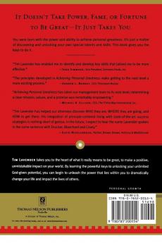 The Achieving Personal Greatness