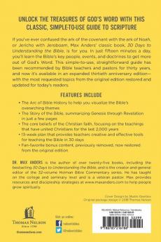 The 30 Days to Understanding the Bible 30th Anniversary