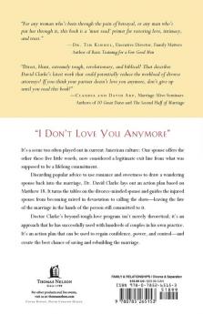 What to Do When He Says I Don’t Love You Anymore: An Action Plan to Regain Confidence Power and Control