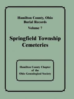 Hamilton County Ohio Burial Records Volume 7