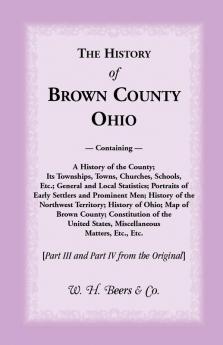 The History of Brown County Ohio