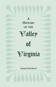 A History of the Valley of Virginia