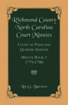 Richmond County North Carolina Court Minutes