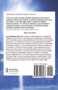 Contract Pastoral Care and Education