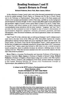 Reading Seminars I and II