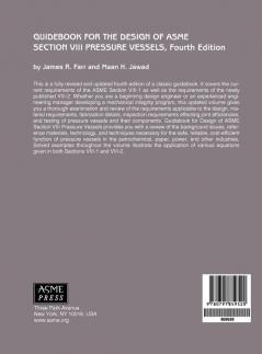 Guidebook for the Design of ASME Section VIII Pressure Vessels