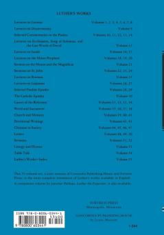 Luther's Works Volume 44
