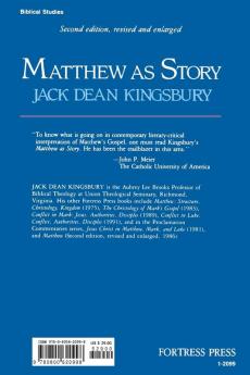 Matthew as Story: Second Edition