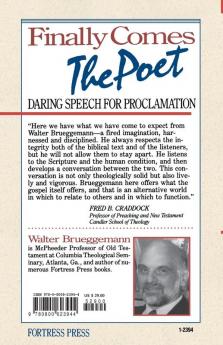 Finally Comes the Poet