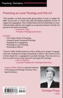 Preaching as Local Theology and Folk Art