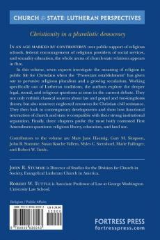 Church and State: Lutheran Perspectives