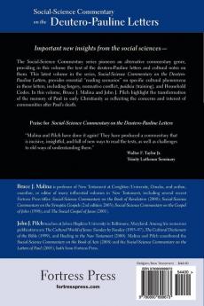 Social-Science Commentary on the Deutero-Pauline Letters