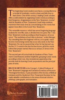 Lexical AIDS for Students of New Testament Greek