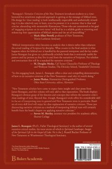 Narrative Criticism of the New Testament