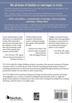 The Quick-Reference Guide to Marriage & Family Counseling