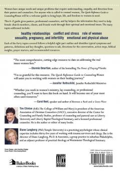 The Quick-Reference Guide to Counseling Women
