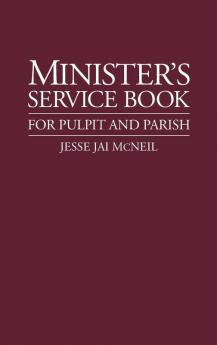 Minister's Service Book