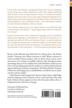 The Kitchen-Dweller's Testimony (African Poetry Book)