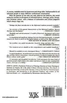 Introduction to the Reformed Tradition: A Way of Being the Christian Community