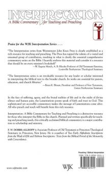 Lamentations: Interpretation (Interpretation: A Bible Commentary)