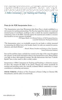 First and Second Peter James and Jude: Interpretation (Interpretation: A Bible Commentary)