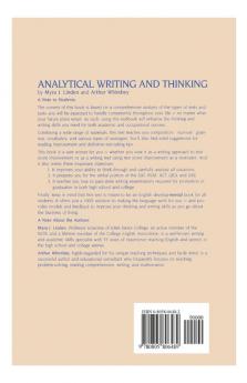 Analytical Writing and Thinking