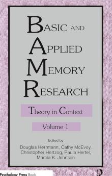 Basic and Applied Memory Research